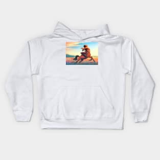 Centaur and Squire Kids Hoodie